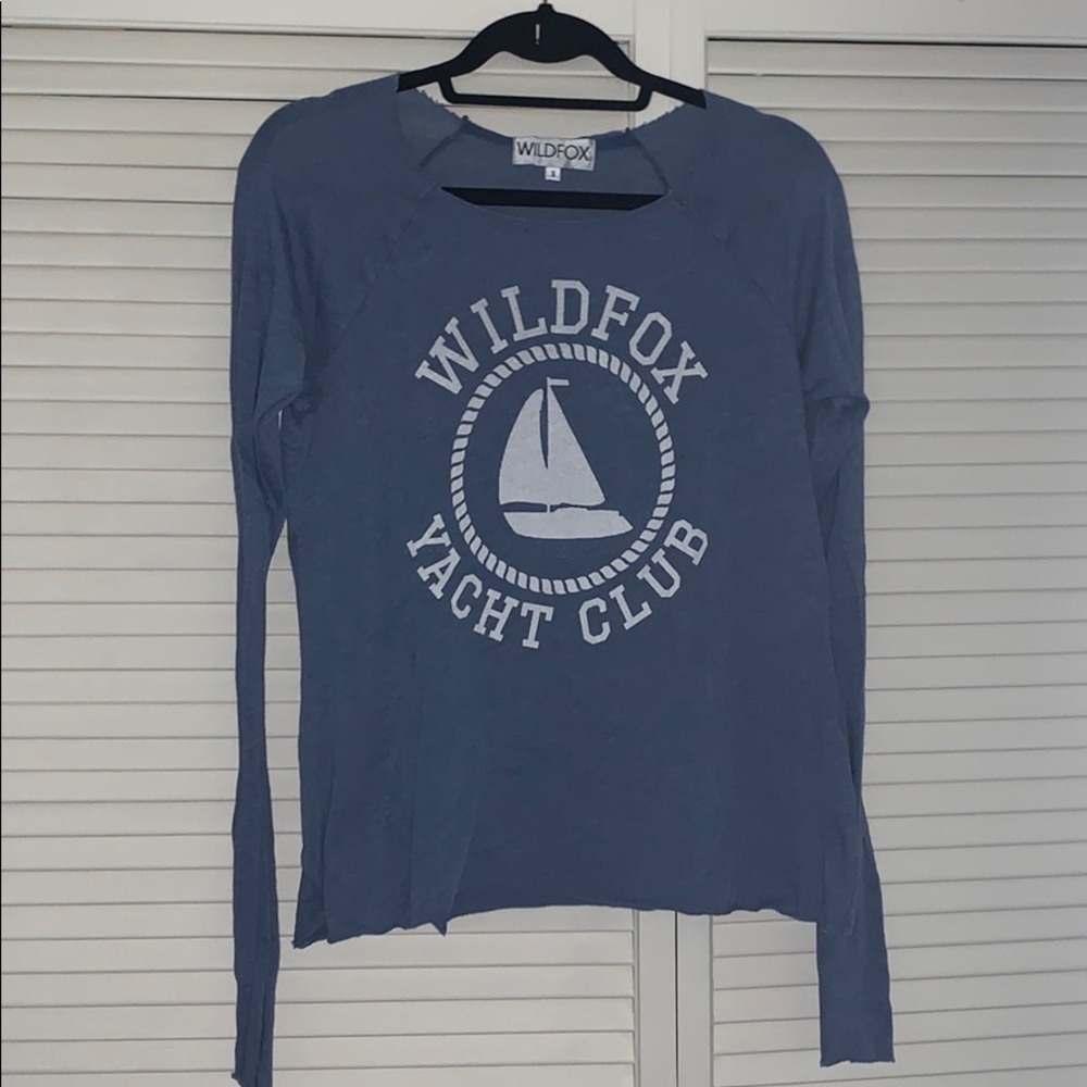 WILDFOX LONG SLEEVE SHIRT
